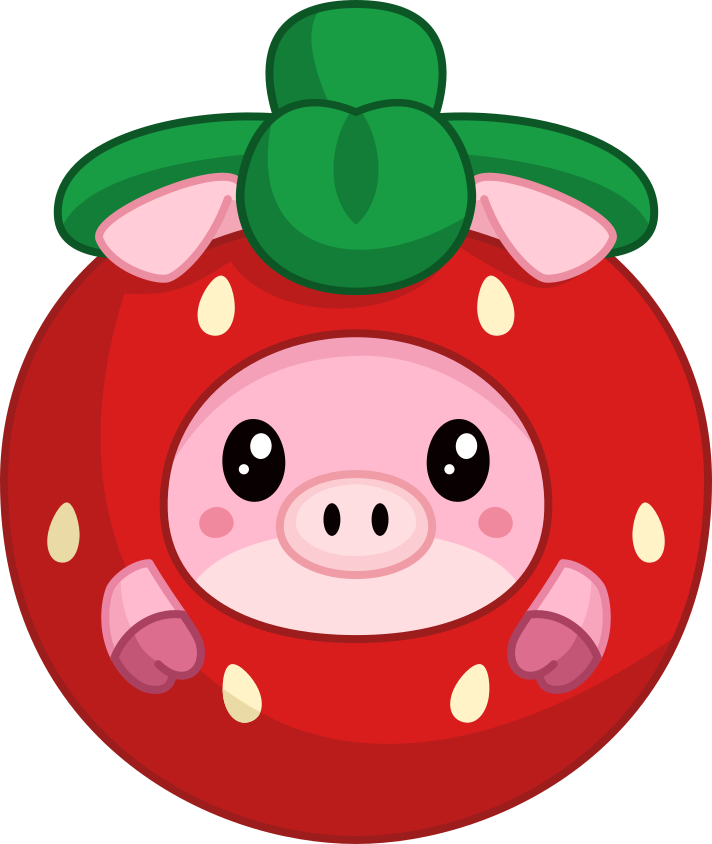 Strawberry Pig